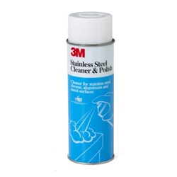 STAINLESS STEEL AEROSOL CLEANER 6 X 21 OZ/CS