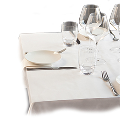 NAPPE EN PAPIER BLANC 33.5