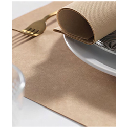 NAPPE EN PAPIER BRUNE 24