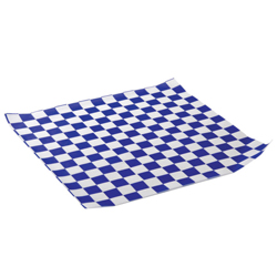 BLUE AND WHITE CHECKERED PAPER 12