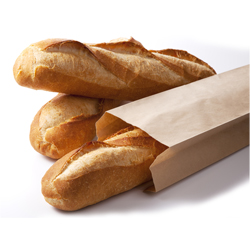 KRAFT PAPER WINDOW BAGS FOR BELGIAN BREAD 6