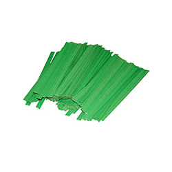 GREEN PAPER TWIST TIE 4