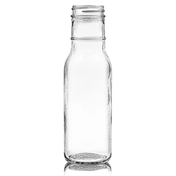CLEAR GLASS BOTTLE 38-400 12 OZ