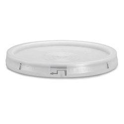 ROUND WHITE PLASTIC LID FOR PAIL