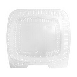 CLEAR HINGED CONTAINER DEEP 9
