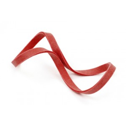 ÉLASTIQUE NO.18 ROUGE 0.0625