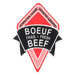 ÉTIQUETTE BOEUF FRAIS SATISFACTION ASSURÉE