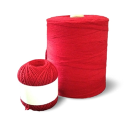 FICELLE DE COTON ROUGE 4/6 9000'