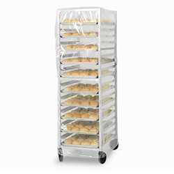 THIN CLEAR DISPOSABLE RACK COVER 26