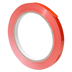 RUBAN VINYLE ROUGE 9MM X 165M
