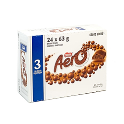 BARRE DE CHOCOLAT AU LAIT AERO