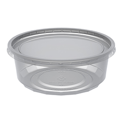 CLEAR DELI COMBO CONTAINER LID 8OZ