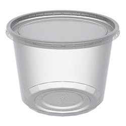 CLEAR DELI COMBO CONTAINER LID 16OZ