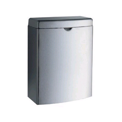 POUBELLE SERVIETTE SANITAIRE ACIER INOX