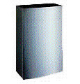 POUBELLE MURALE ACIER INOX 48L