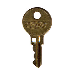 BOBRICK METAL DOOR KEY CAT 74