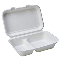 CONTENANT REFERMABLE EN BAGASSE 2C 9