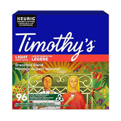 CAPSULES KEURIG TIMOTHY'S MÉLANGE DU PETIT DÉJEUNER