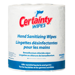 LINGETTES DÉSINFECTANTES POUR LES MAINS 8