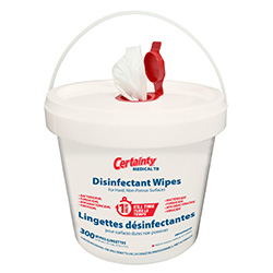 BUCKET DISINFECTING WIPES 5.75