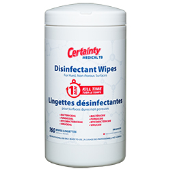 LINGETTES DÉSINFECTANTES BOÎTE PORTABLE 6.3