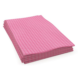 CHIFFON SERVICE ALIMENTAIRE ROSE/ROUGE 12