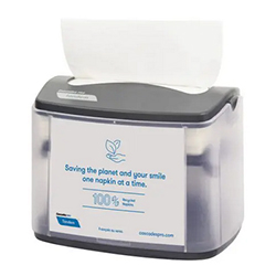INTERFOLD NAPKIN TABLETOP DISPENSER GRAY