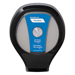 SINGLE JRT BATHROOM TISSUE DISPENSER BLACK