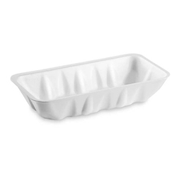 WHITE STYROFOAM TRAY NO.10K HD