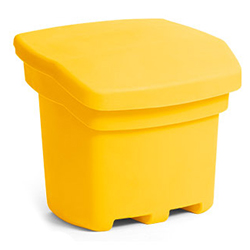 MULTIPURPOSE PLASTIC STORAGE BIN 6 CF YELLOW