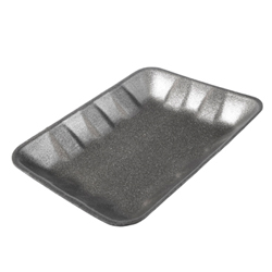 BLACK STYROFOAM TRAY NO.4D