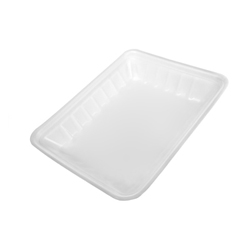 WHITE STYROFOAM TRAY NO.809P