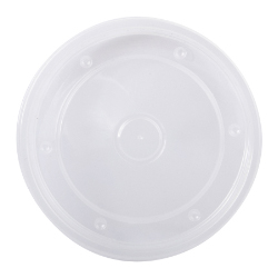 ROUND PLASTIC LID FOR KRAFT PAPER CONTAINER 8-16OZ