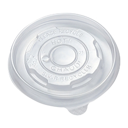 CLEAR LID FOR ROUND CONTAINER 4OZ