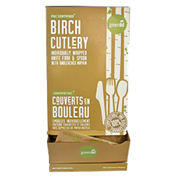 4 PIECE BIRCH WOOD FOOD KIT