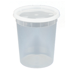 CLEAR COMBO DELI CONTAINER WITH LID 32OZ