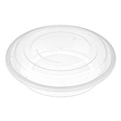 CLEAR COMBO ROUND CONTAINER WITH DOME LID 7