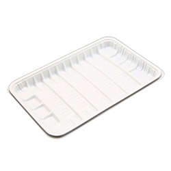 PLATEAU EN PETE NO.4D BLANC