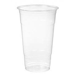 CLEAR PLASTIC CUP 24OZ 98MM