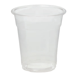 VERRE EN PLASTIQUE CLAIR 8 OZ 78 MM