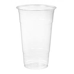 VERRE EN PLASTIQUE CLAIR 24 OZ 98 MM