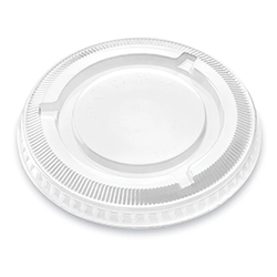 COUVERCLE PLAT CLAIR NON TROUÉ POUR VERRE 92 MM