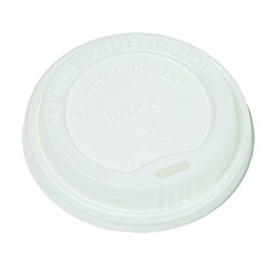 COMPOSTABLE DOME LID FOR HOT OR COLD CUP 90MM