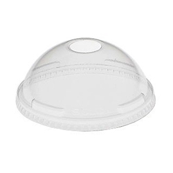CLEAR DOME PLASTIC LID WITH 1