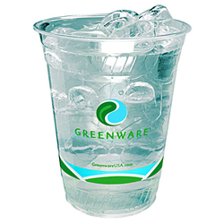 VERRE PLASTIQUE CLAIR 12OZ