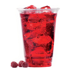 CLEAR PLASTIC CUP 9OZ