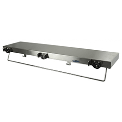 STAINLESS STEEL JANITORIAL UTILITY SHELF