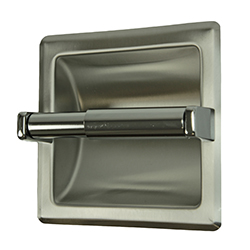 STAINLESS STEEL TOILET PAPER HOLDER