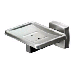 STAINLESS STEEL SURFACE MOUNTED SOAP DISH