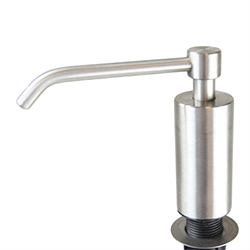 STAINLESS STEEL VANITY MOUNTED FOAM SOAP DISPENSER